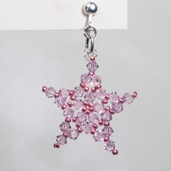 Clips  - Silver 925 - Earrings Libra - Clips  - Silver 925 - Argent 925